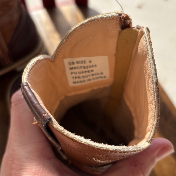 Brown Cowboy Boots for Kids - Picture 4 of 5